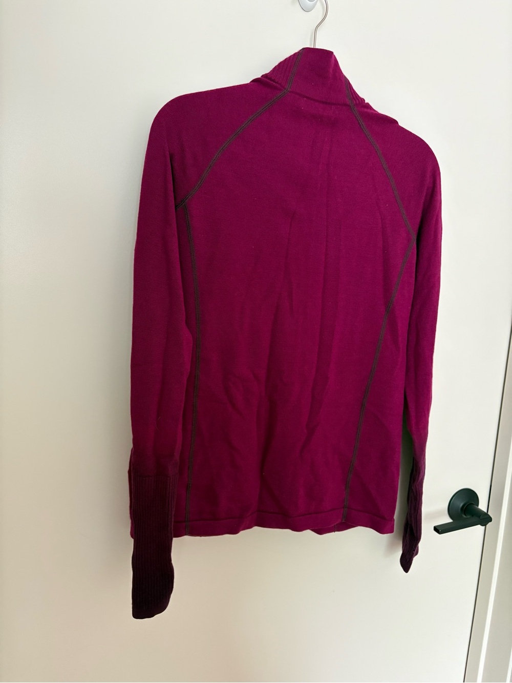 Smartwool Merino Wool Half-Zip Sweater Pullover Hiking Camping Outdoors Natural - Picture 14 of 15